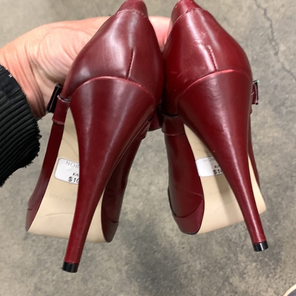 Enzo Angiolini platform Heels wine red - Picture 5 of 7